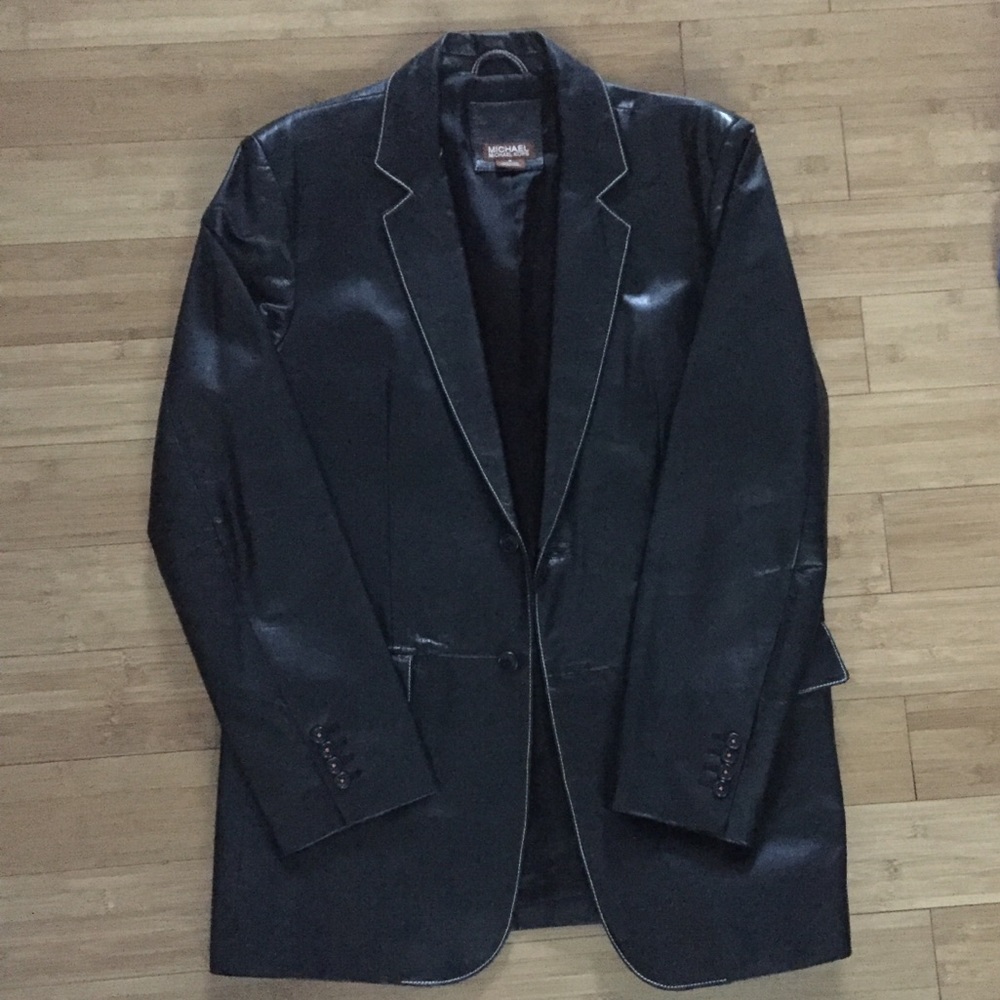 MICHAEL Michael Kors Men’s Leather Jacket